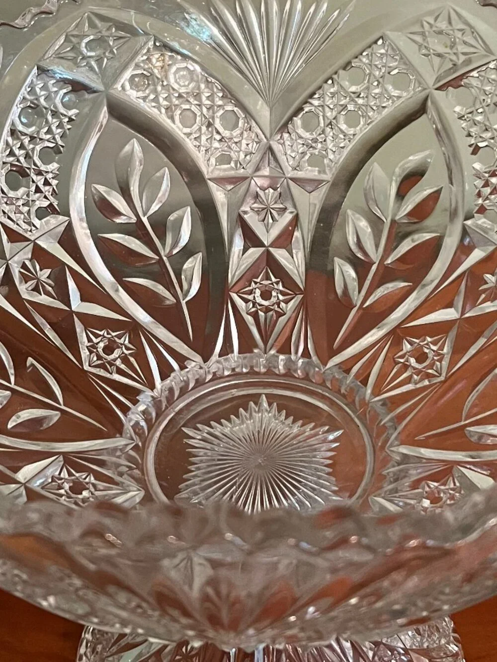 Vintage 2 Piece ABP Punch Bowl